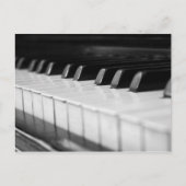 Carte Postale Piano macro closeuse (Devant)