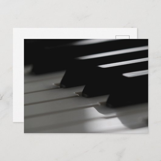 Carte Postale Piano Mignon (Devant / Derrière)
