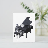 Carte Postale Piano Player (Debout devant)