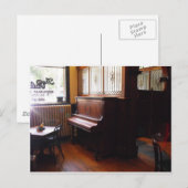 Carte Postale Piano solitaire (Devant / Derrière)