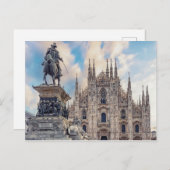Carte Postale Piazza del Duomo (Devant / Derrière)