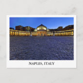 Carte Postale Piazza del Plebiscito à Naples, Italie (Devant)