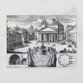 Carte Postale Piazza della Rotonda avec vue sur le Panthéon (Devant)
