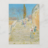 Carte Postale Piazza di Spagna, Rome | Childe Hassam (Devant)