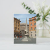 Carte Postale Piazza Minerva (Debout devant)