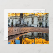 Carte postale, Piazza Navona (Devant / Derrière)