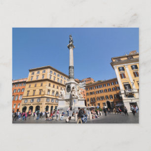 Carte Postale Piazza Navona à Rome, Italie