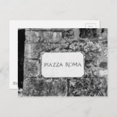 Carte Postale Piazza Roma (Devant / Derrière)