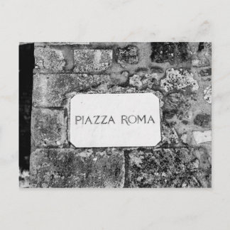 Carte Postale Piazza Roma