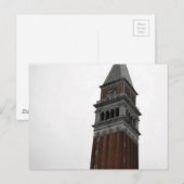 Carte Postale Piazza San Marco Campanile (Devant / Derrière)