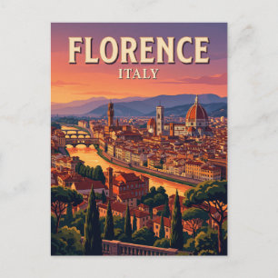 Carte Postale Piazzale Michelangelo Italie