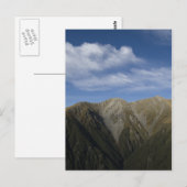 Carte Postale pic d'avalanche (Devant / Derrière)