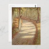 Carte Postale Pic de bois par Theodor Severin Kittelsen (Devant / Derrière)