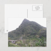 Carte Postale Pic de montagne (Devant / Derrière)