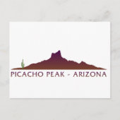 Carte Postale Pic Picacho - Arizona (Devant)