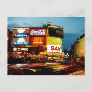 Carte Postale Picadilly Circus - Londres