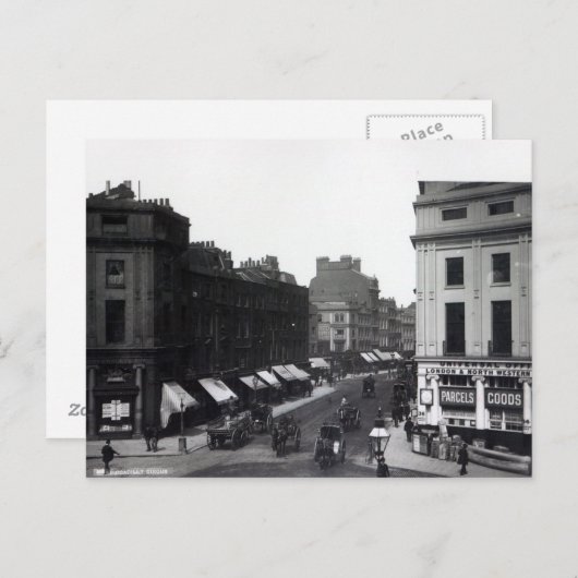 Carte Postale Piccadilly Circus (Devant / Derrière)