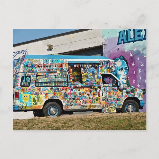 Carte Postale Pick - Ice Cream (Devant)