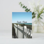 Carte Postale Picket Fence - Balnéaire, FL (Debout devant)