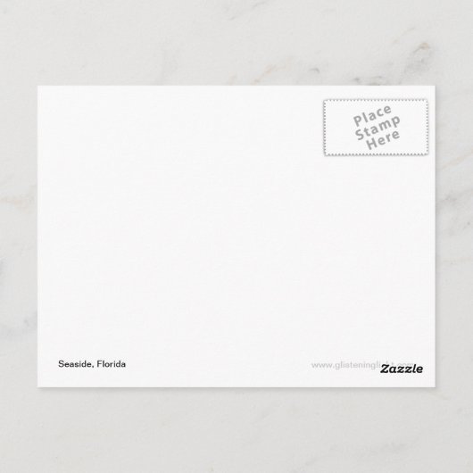 Carte Postale Picket Fence - Balnéaire, FL (Dos)