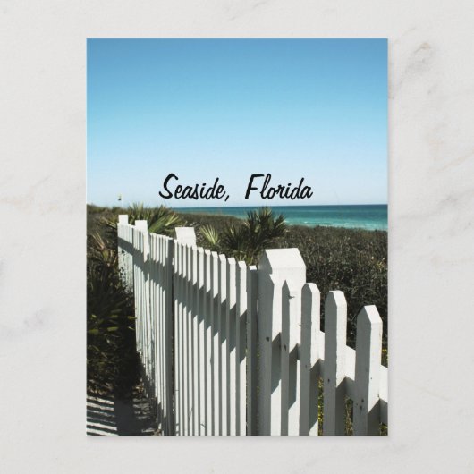 Carte Postale Picket Fence - Balnéaire, FL (Devant)
