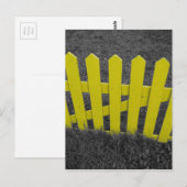 Carte Postale Picket jaune (Devant / Derrière)