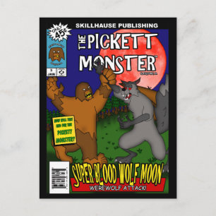 Carte Postale PICKETT MONSTER - Bande dessinée #3