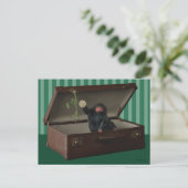 Carte Postale Pickett & Teddy dans la mallette (Debout devant)