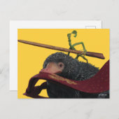 Carte Postale Pickett & Teddy With Wand and Tie (Devant / Derrière)