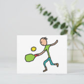 Carte Postale Pickleball (Debout devant)
