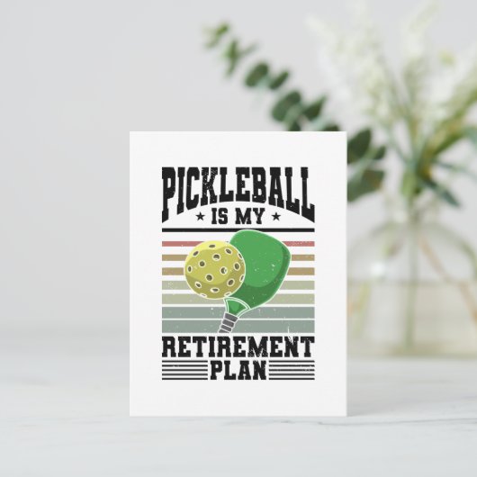 Carte Postale Pickleball (Debout devant)