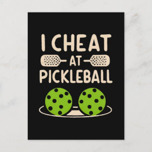 Carte Postale Pickleball Drôle