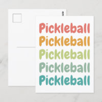 Pickleball Retro Pickleball Player