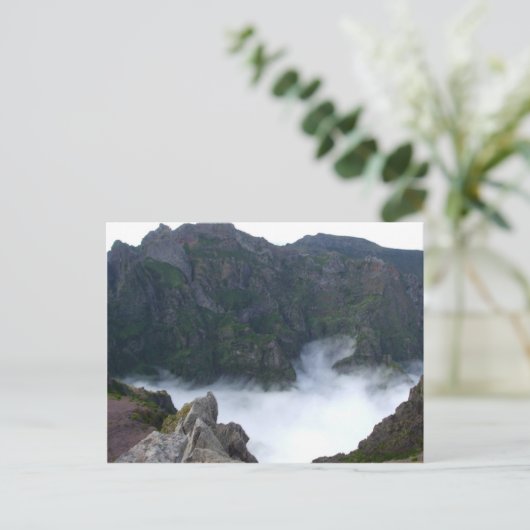 Carte postale Pico do Areeiro (Debout devant)