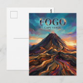 Carte Postale Pico do Fogo Cap-Vert (Devant / Derrière)
