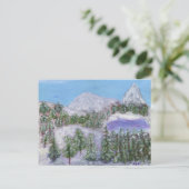 Carte Postale Pics neigeux (Debout devant)