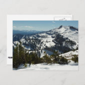 Carte Postale Pics neigeux du Grand Teton (Devant / Derrière)