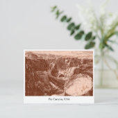 Carte postale Pie Canyon (Debout devant)