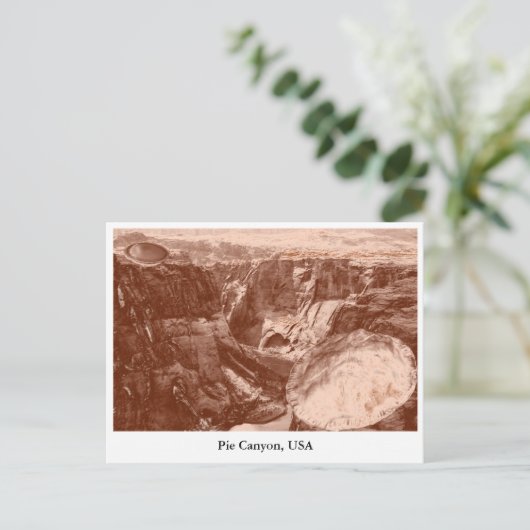 Carte postale Pie Canyon (Debout devant)