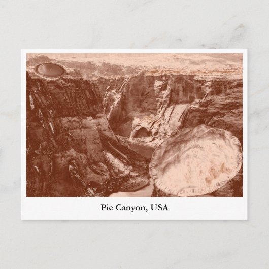 Carte postale Pie Canyon (Devant)