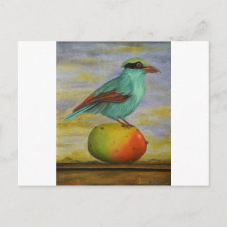 Carte Postale Pie Sur Un Mango