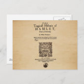 Carte Postale Pièce avant du quartier du hameau (version 1605) (Devant / Derrière)