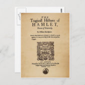 Carte Postale Pièce avant du quartier du hameau (version 1605) (Devant / Derrière)