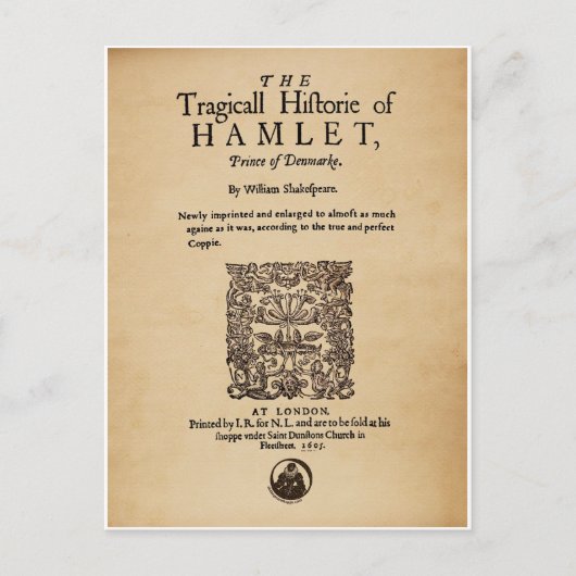 Carte Postale Pièce avant du quartier du hameau (version 1605) (Devant)