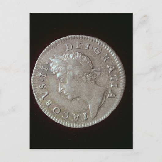 Carte Postale Pièce de James II (Devant)