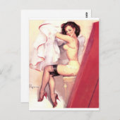 Carte Postale Pièce de toilette (Devant / Derrière)