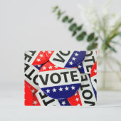 Carte Postale Pièce de vote (Debout devant)