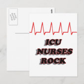 CARTE POSTALE PIÈCE ICU INURSES (Devant / Derrière)