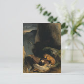 Carte Postale Pièce jointe par Edwin Henry Landseer (Debout devant)