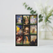 Carte Postale Pièce maîtresse Golden Retrivers (Debout devant)